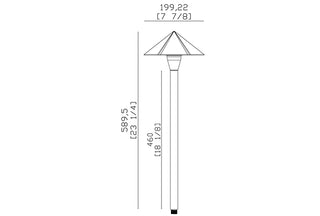 BrilliantScapes G4 Solid Brass Path Light - BSPL83B