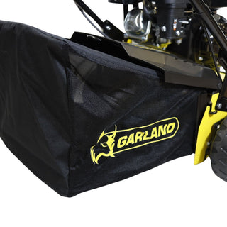 Black bag with Garland logo on a white background