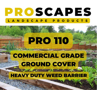 ProScapes Polypropylene Woven Weed Barrier Fabric